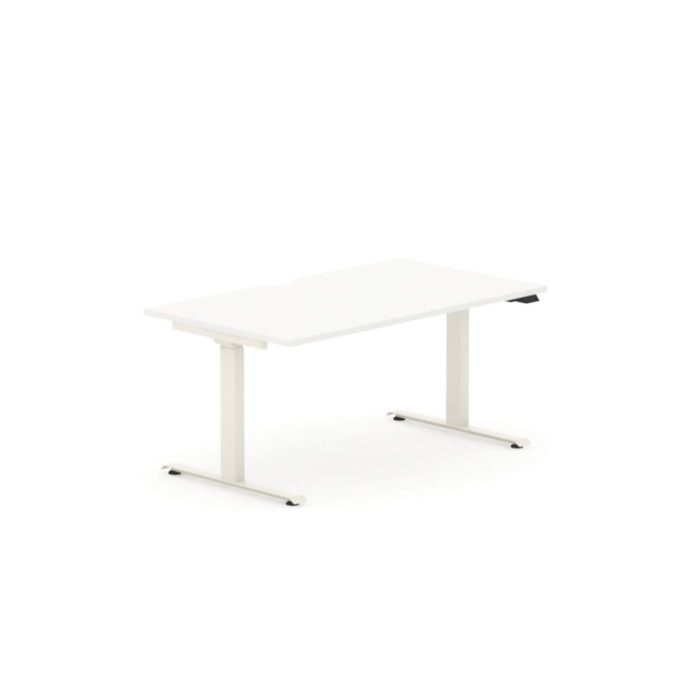 Aspen Height Adjustable Desk, 1 Person, 1400mm